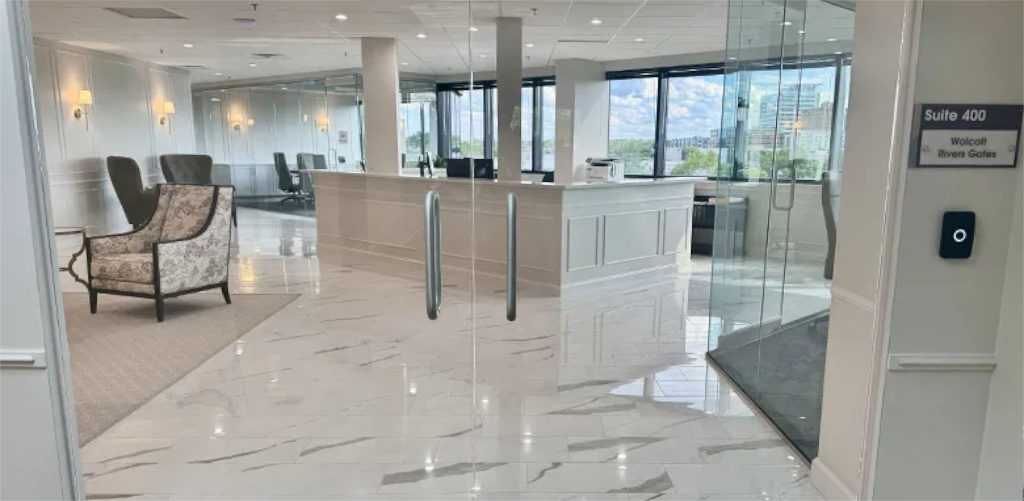 Wolcott Rivers Gates Suite 400 - Reception area